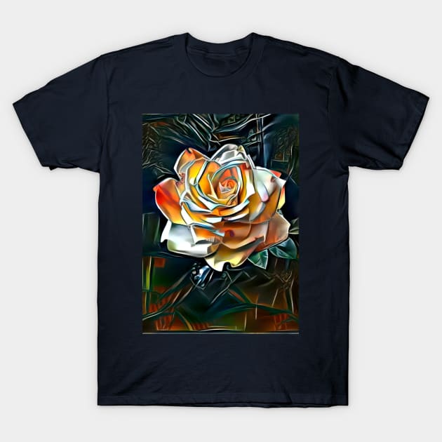 Rose of Wind T-Shirt by Aleks Shop